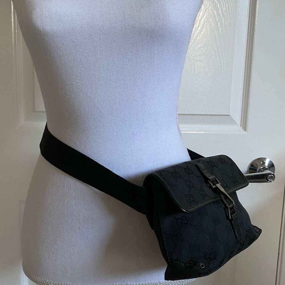 Gucci Black Mini Belt Bag